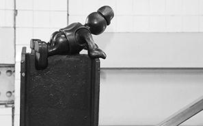 Subway Token Figures : Art : Subway : New York : Tom Otterness : Personal Photo Projects : Photos : Richard Moore : Photographer